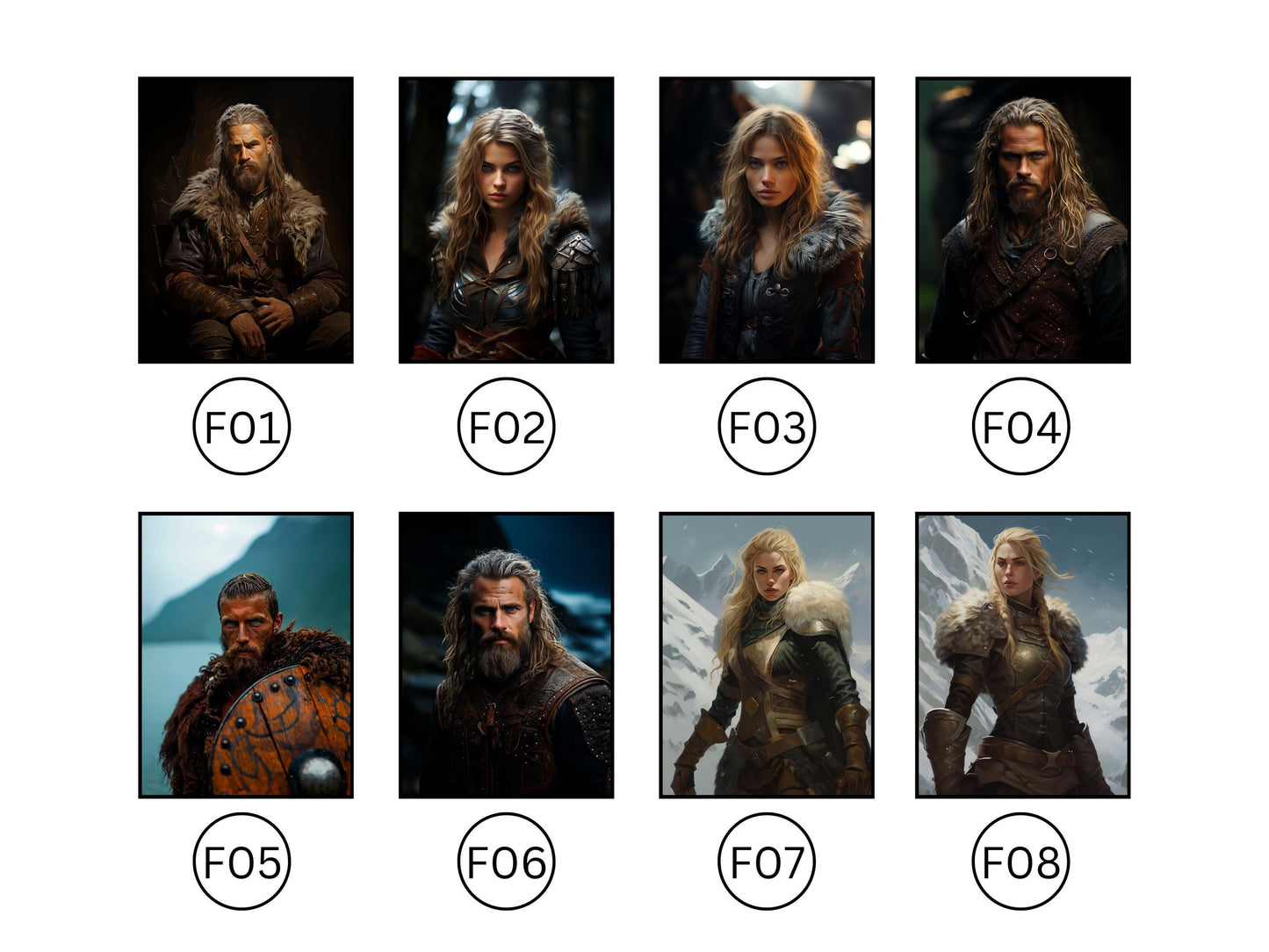 Custom Phone Case, Viking Portrait from Photo, Personalized Phone Case For Iphone & Samsung, Gift for Her, Fantasy Personalized Phone Case