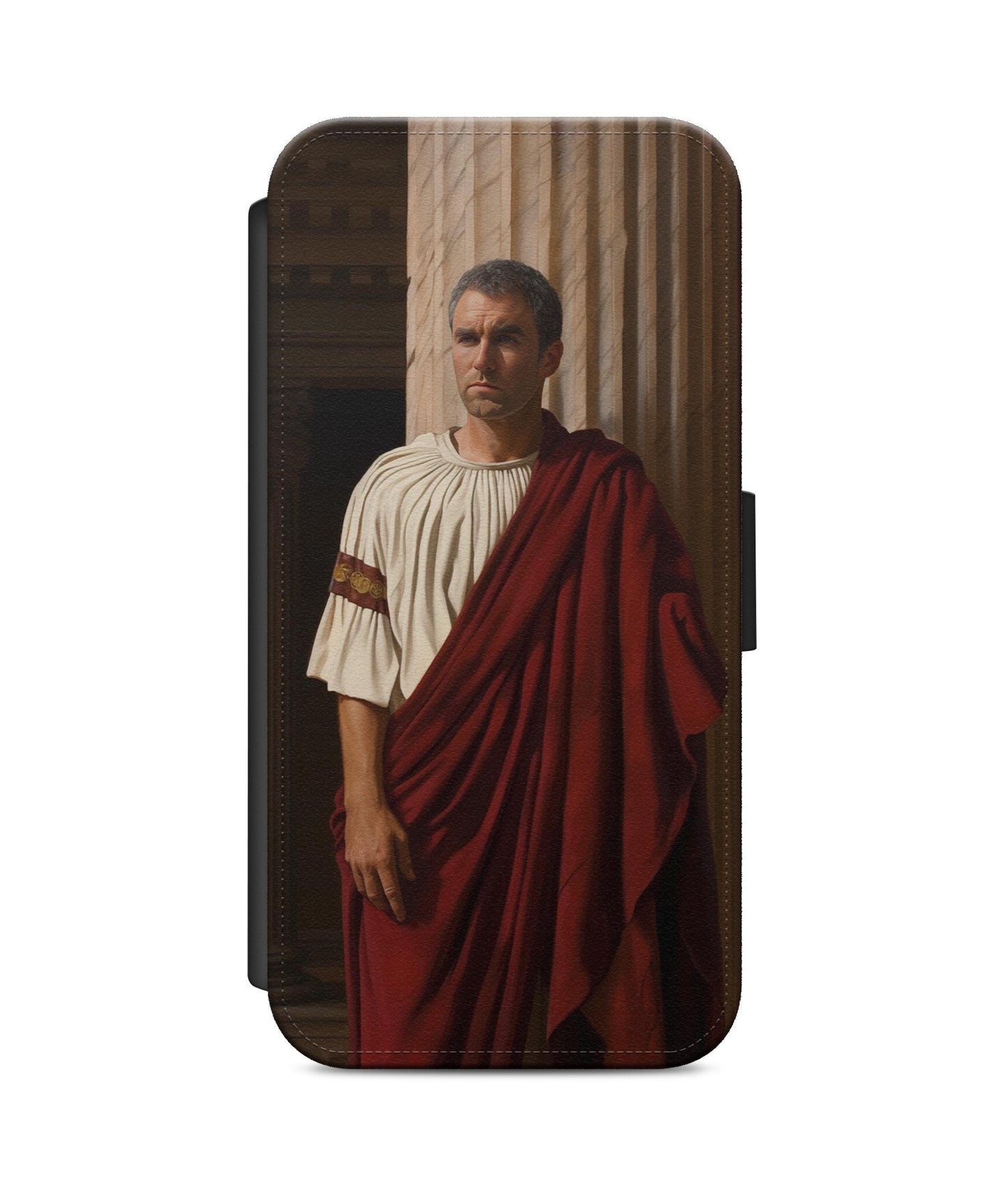 Custom Phone Case, Roman Senator Portrait from Photo, Personalized Phone Case For Iphone & Samsung, Gift for Man, Photo Print Case, History