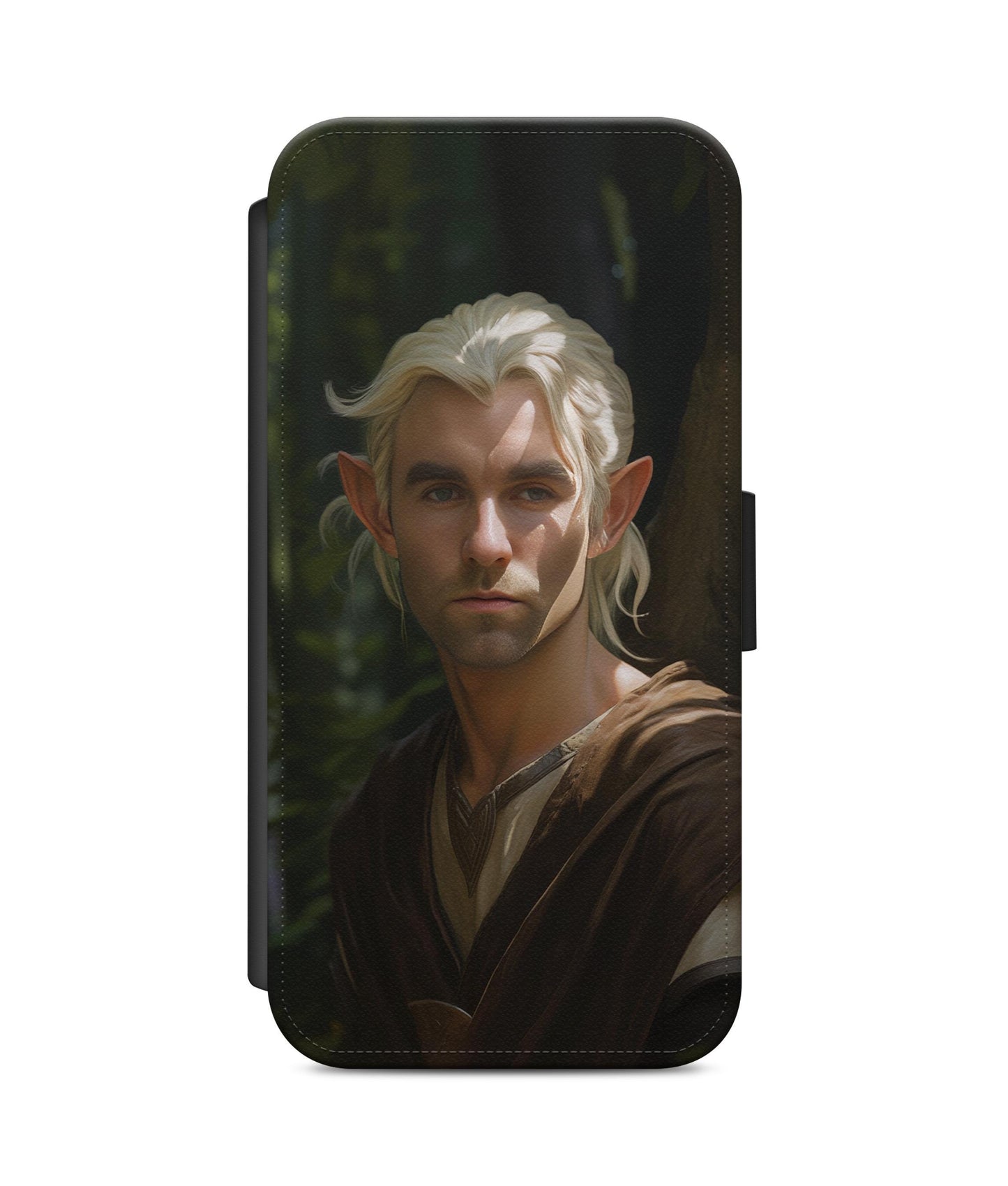 Custom Phone Case For iPhone & Samsung, Fantasy Phone Case from Photo, Face Swap Portrait on Phone Case, Medieval Art, Forest Elf Portrait