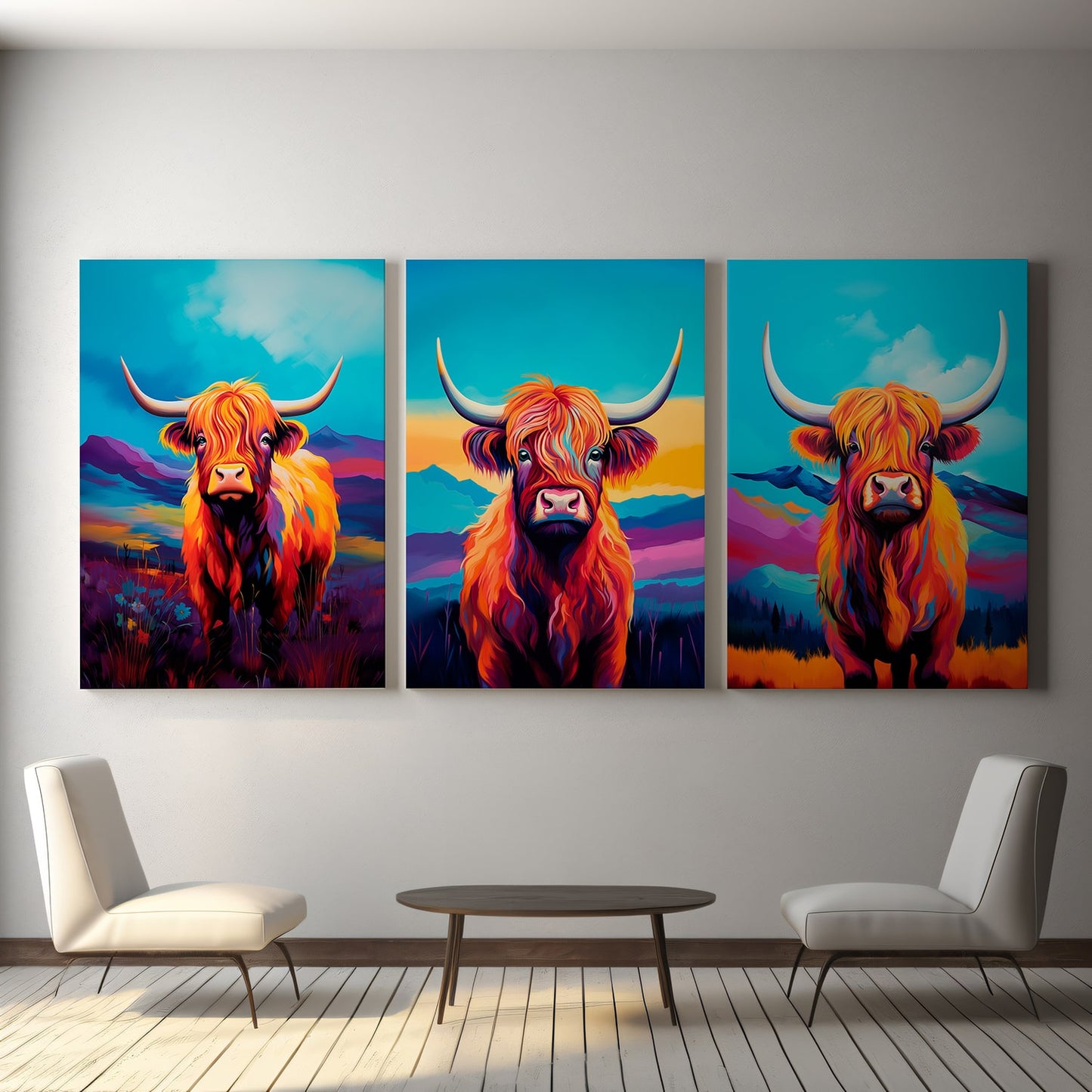 Highland Cattle Set