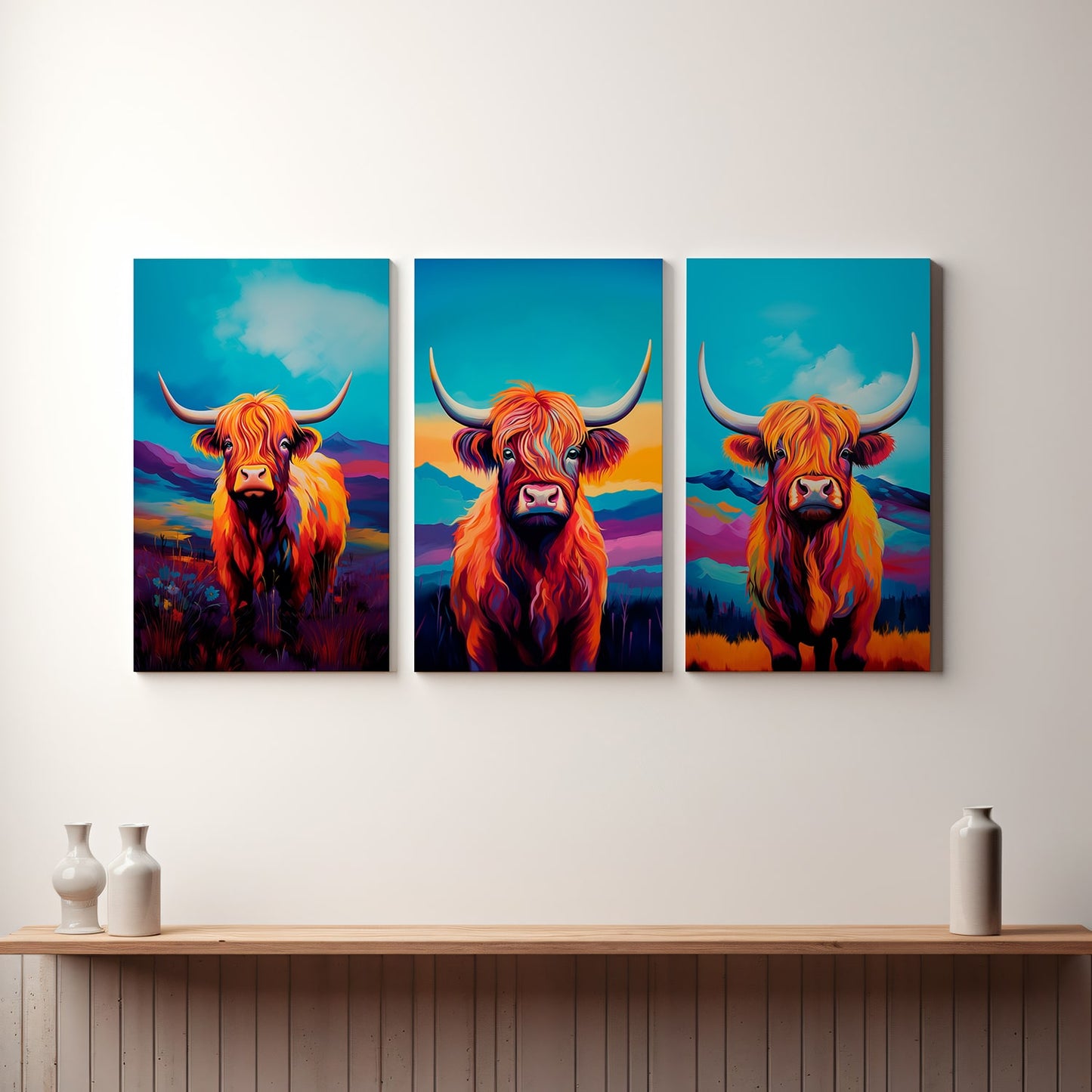 Highland Cattle Set