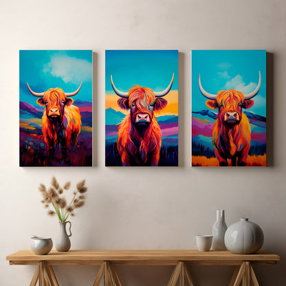 Highland Cattle Set