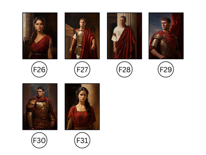 Custom Phone Case, Roman Senator Portrait from Photo, Personalized Phone Case For Iphone & Samsung, Gift for Man, Photo Print Case, History