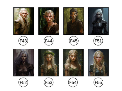 Custom Phone Case For iPhone & Samsung, Fantasy Phone Case from Photo, Face Swap Portrait on Phone Case, Medieval Art, Forest Elf Portrait