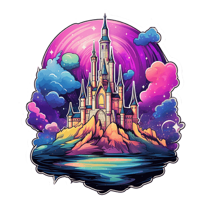 Castle D08 Wall Sticker